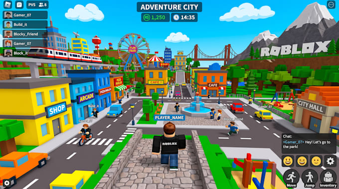 build complete roblox game, roblox map, weapons, gui and be your roblox scripter