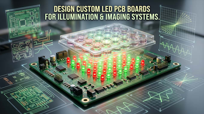 design custom led pcb boards for illumination and imaging systems
