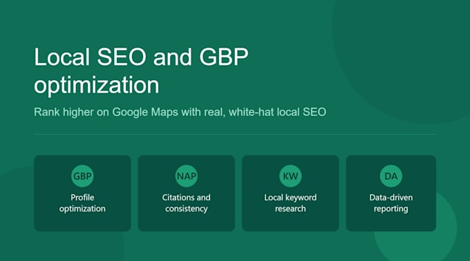 optimize your google business profile for local SEO and gmb ranking