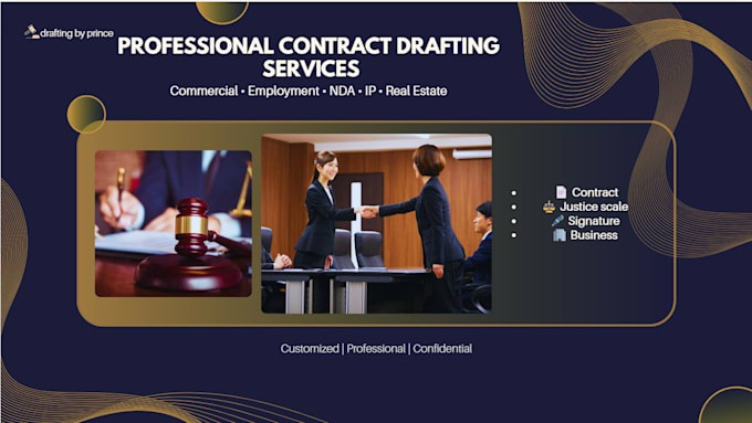 draft professional contracts, agreements, nda, and legal documents,