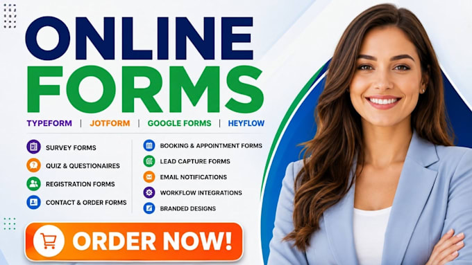 create online form survey typeform jotform googleform heyflow quiz questionaire