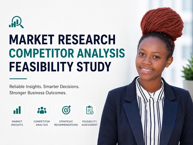 conduct detailed market research, competitor analysis and feasibility study