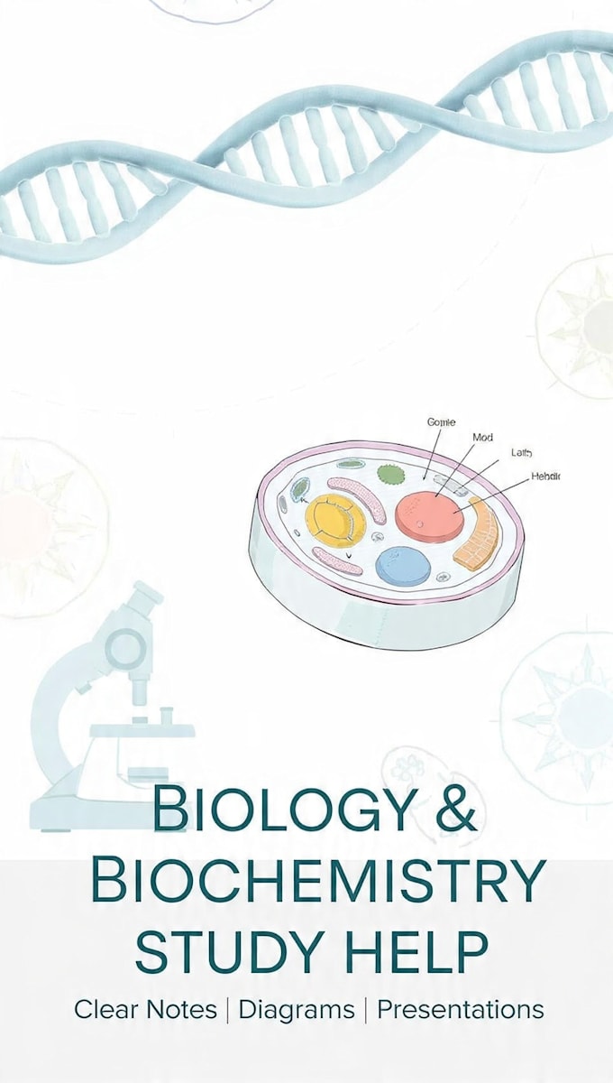 create detailed biology and biochemistry study notes