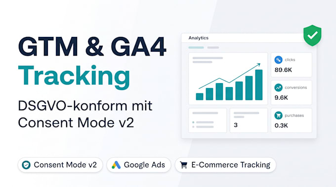 ich richte google tag manager and ga4 dsgvo mit consent mode v2 ein