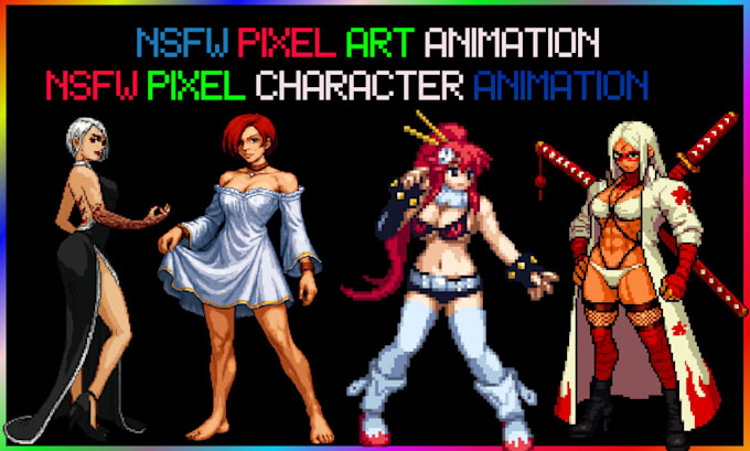 create nsfw pixel art character nsfw pixel art animation nsfw pixel sprite sheet