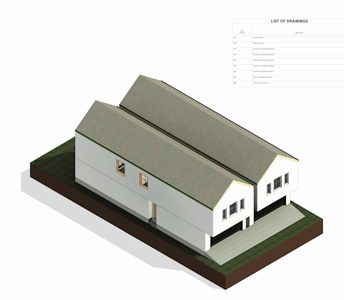 make architectural drawing in autocad and revit