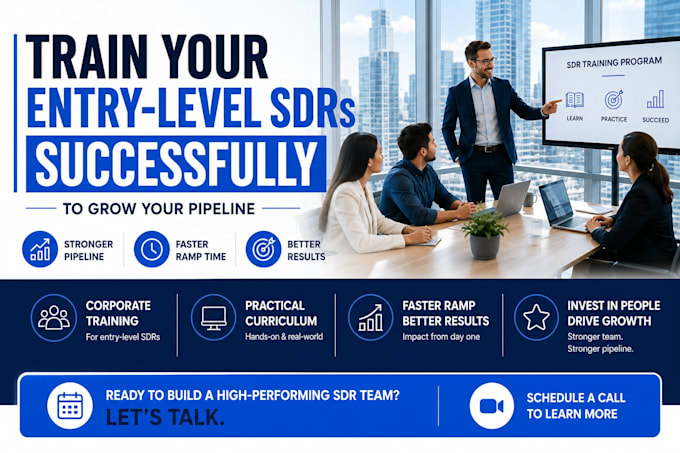 help companies onboard and train sales development representatives