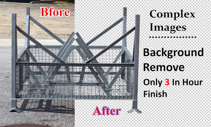 do background removal for complex images 3 in hour