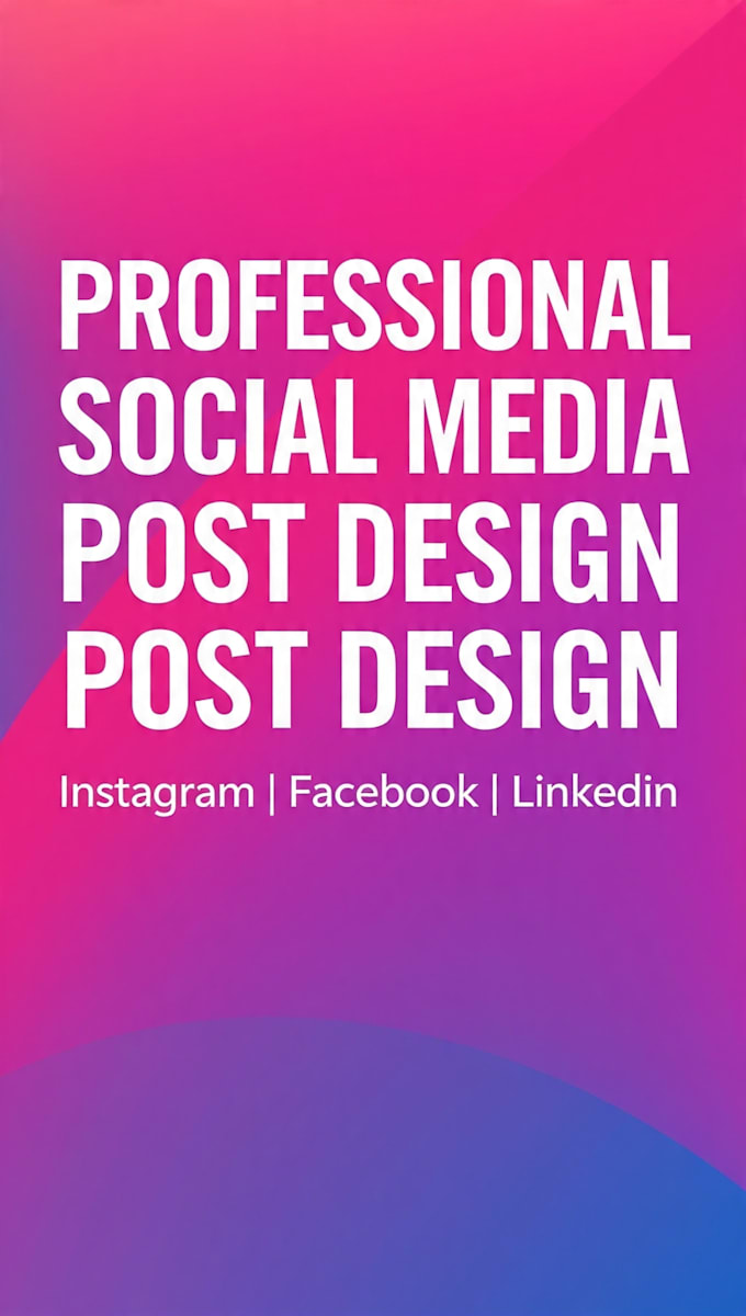 design instagram post and facebook banner on canva