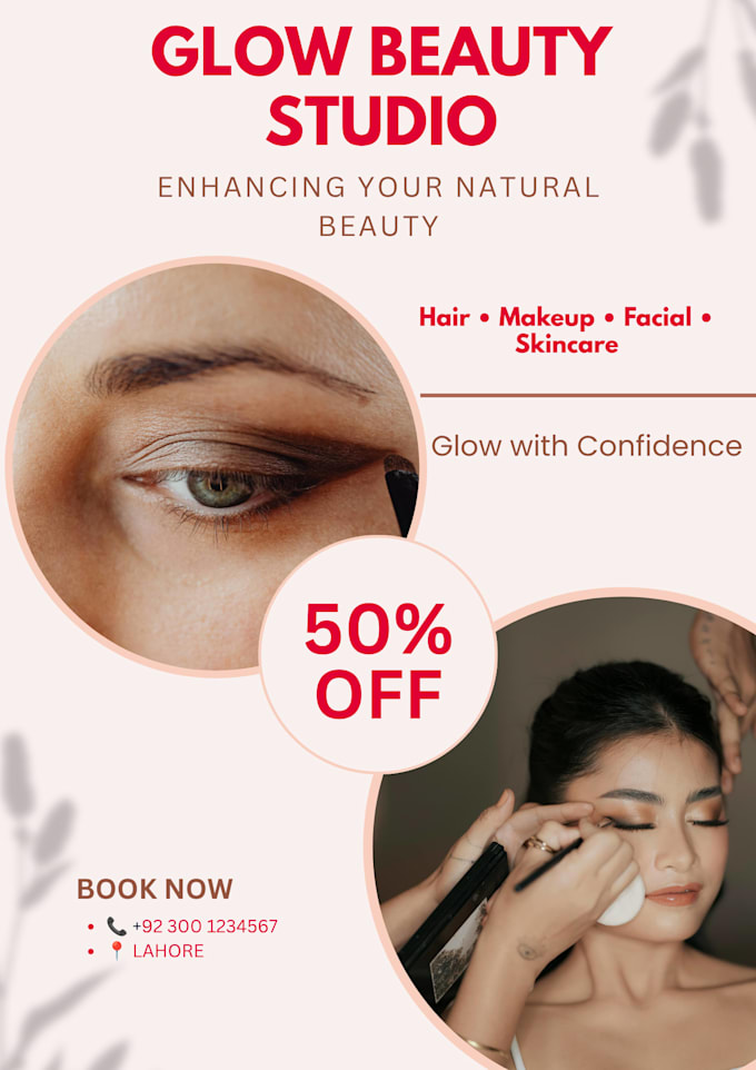 design professional flyer and poster in canva