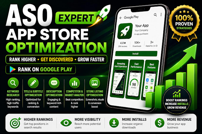 optimize your app store aso for more organic installs