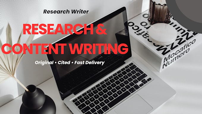 do research and summary writing, report writing, or content writing