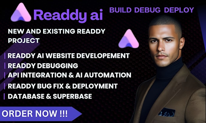 saas readdy ai website fix readdy ai webapp replit ai debugging api integration