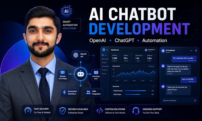 build ai chatbot for website using openai