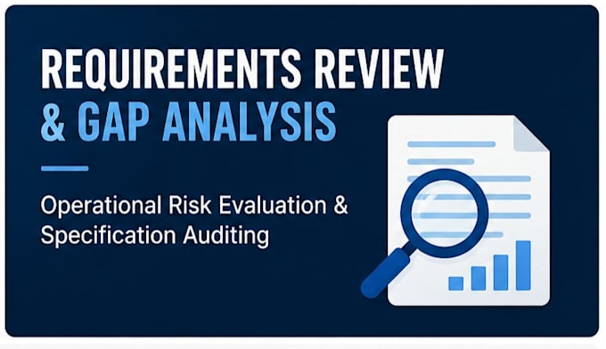 review business requirements and identify gaps if any
