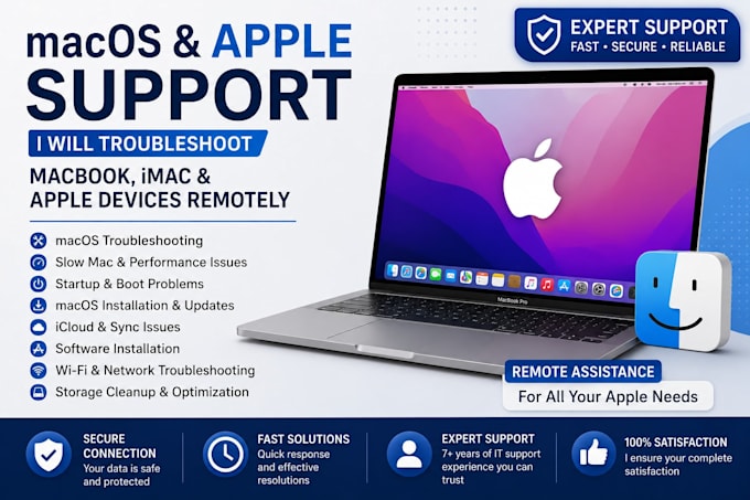 troubleshoot macos macbook imac and apple issues remotely