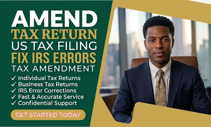 amend tax return, us tax filing, fix irs errors, tax amendment