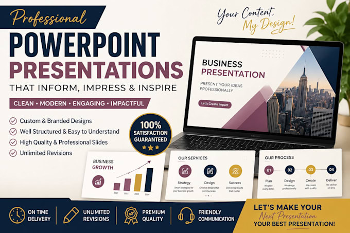 design a professional powerpoint presentation