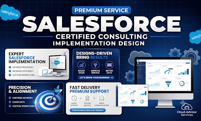 develop salesforce apex, lwc, flows and API integrations