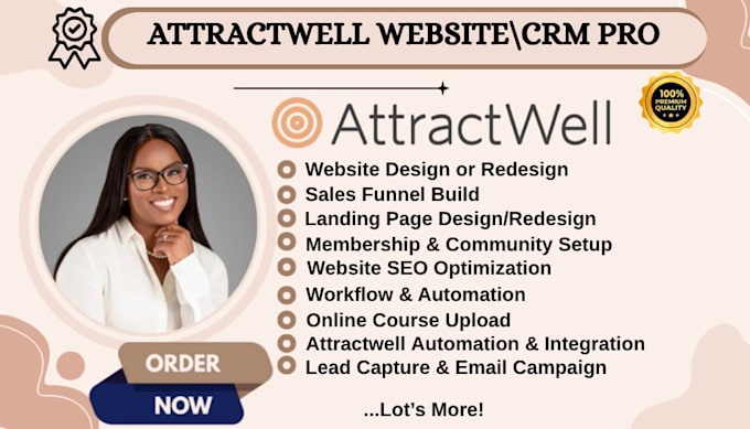 design redesign attractwell website getoiling online course virtual assistant