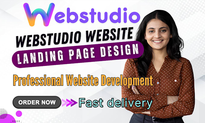 design develop webstudio website figma to webstudio fix bugs landing page