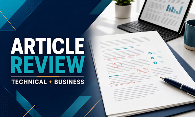 review your technical or business article