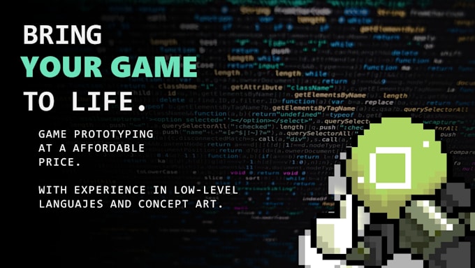 work as junior developer in any kind of videogame