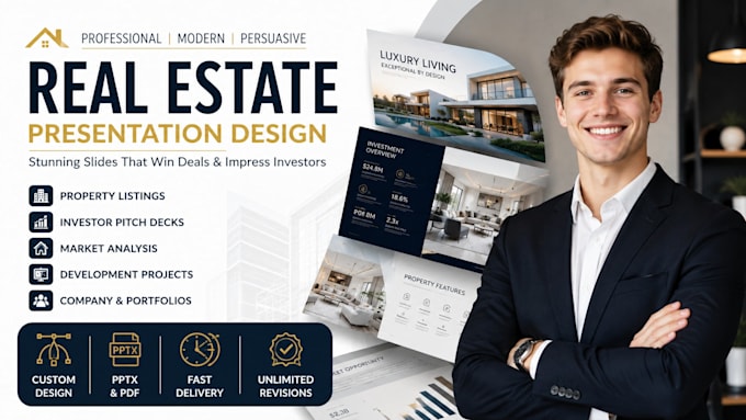 design a real estate presentation