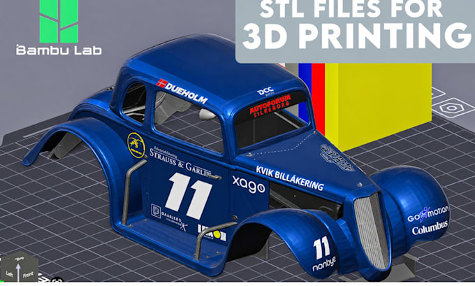 create, repair, or modify stl files, cad for 3d printing