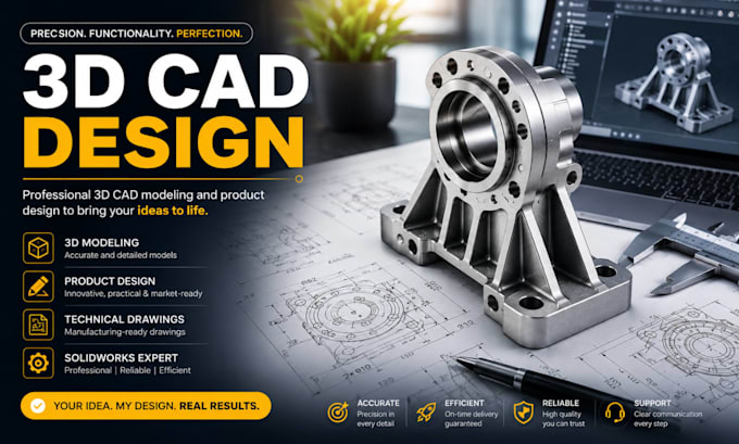 do 3d cad design product design and modeling in solidwork