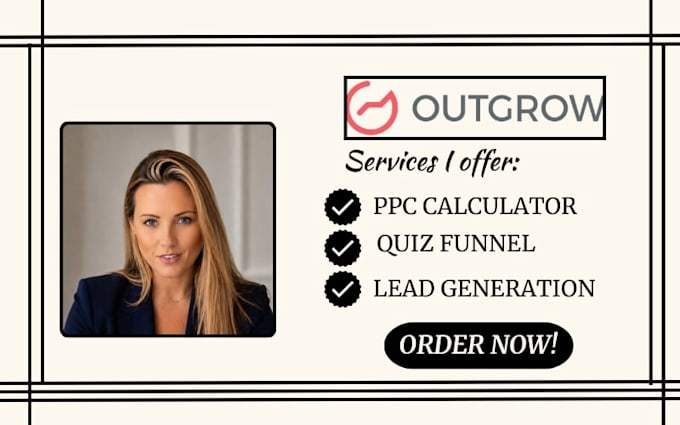 create outgrow ad spend calculator quiz for ppc agencies