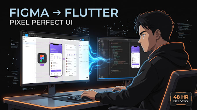 convert your figma design to a pixel perfect flutter app