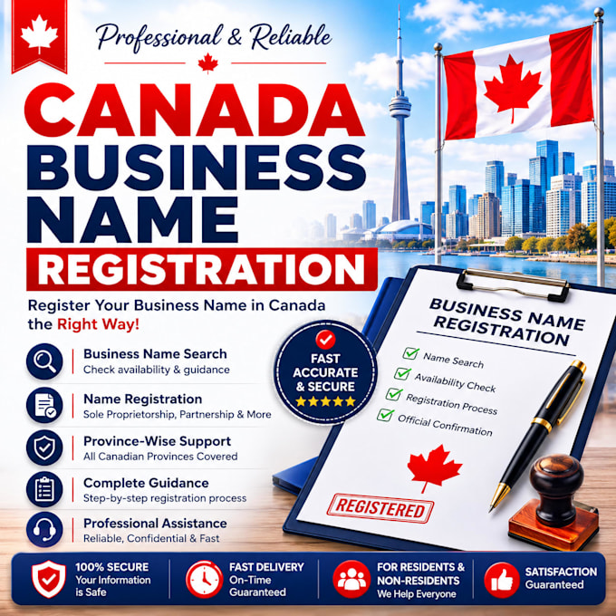 register your canada business name professionally