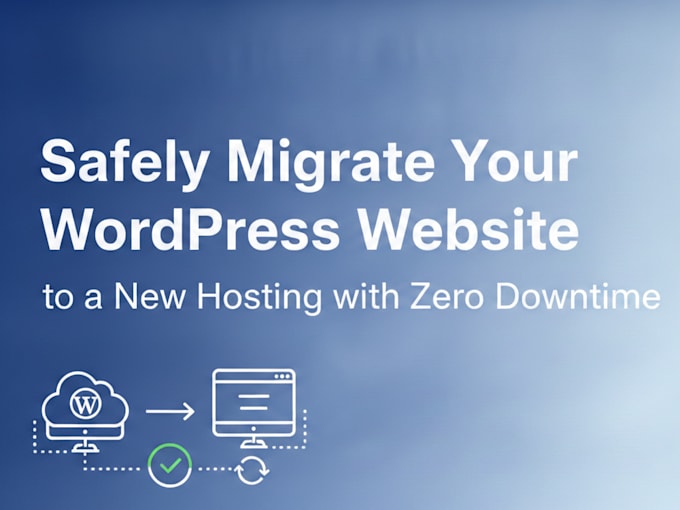 migrate, transfer, or clone your website to a new hosting or vps, server