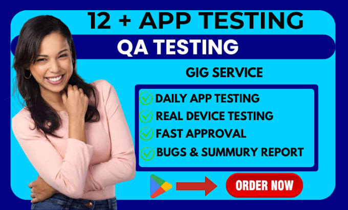 provide real 12 or 20 testers for google play console closed testing for 14 day