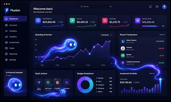 create lottie, json, svg animations for web, mobile apps and UI UX