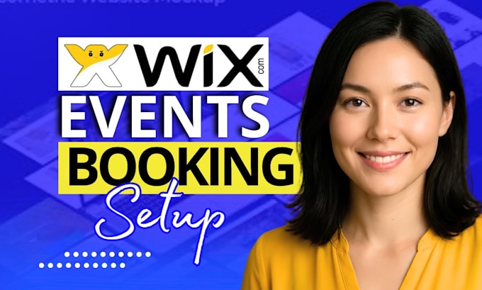 setup wix bookings wix appointment and wix event website