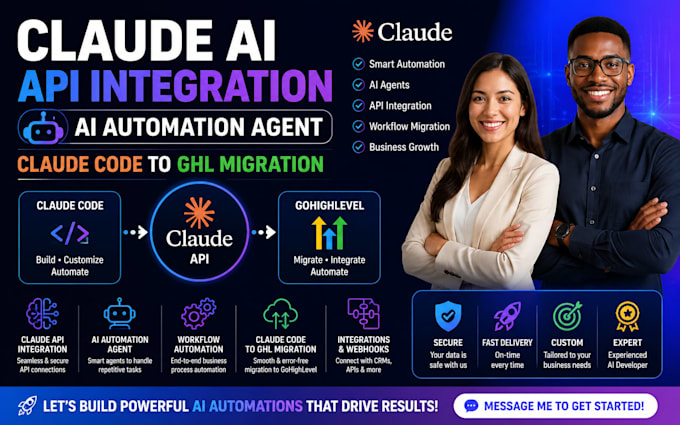 claude api integration claude ai automation agent claude code to ghl migration