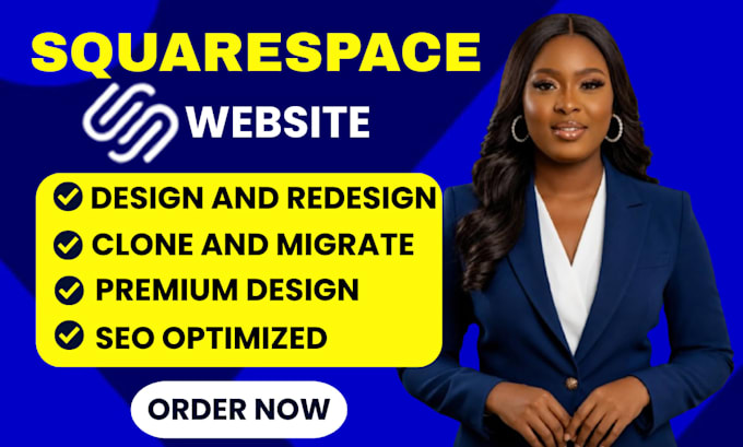 do squarespace website, design squarespace, redesign squarespace