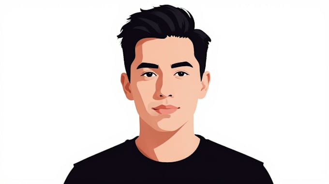 design amazing vector portrait