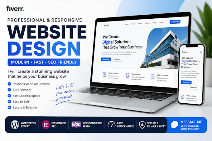 build ai modern responsive website