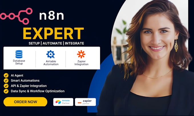 build n8n makecom workflow automation, API integrations automate your business