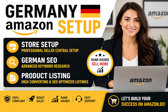 do germany amazon store setup, german amazon seo, amazon product listings