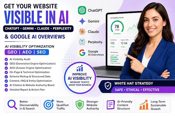 optimize ai visibility for chatgpt, gemini, claude with GEO aeo SEO