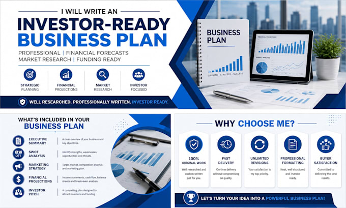 write an investor ready business plan