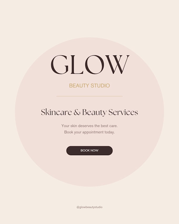 design a custom templates for beauty salon