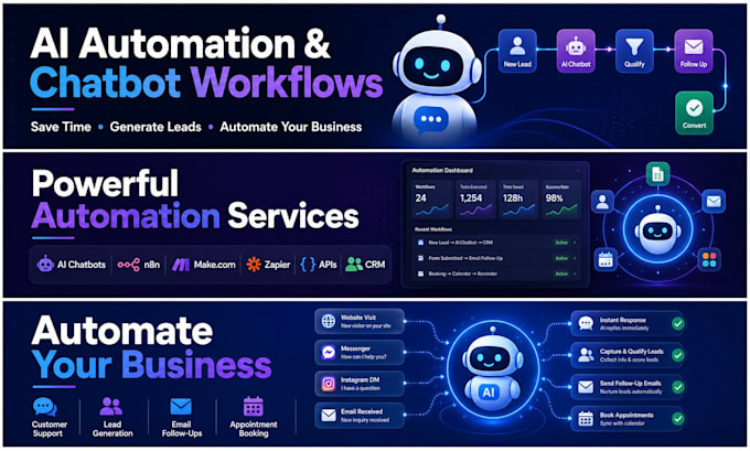 do ai automation and chatbot workflows