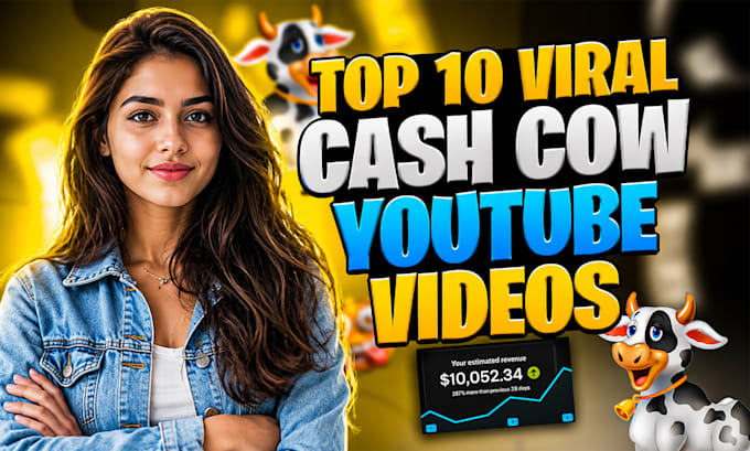 create faceless cash cow videos or faceless youtube video editor