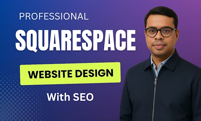 design beautiful squarespace website, redesign squarespace with seo