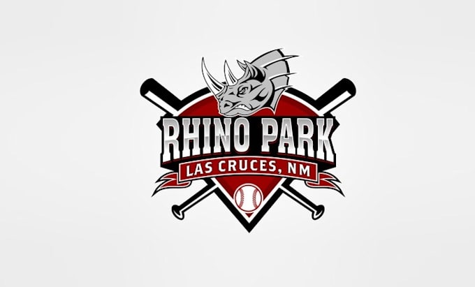 design awesome youth baseball facility logo